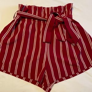 Dressy High Waisted with belt Shorts Size S